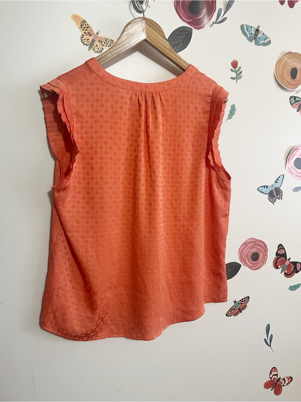 Current Air Sleeveless Polka Dot Blouse L - Picture 4 of 8